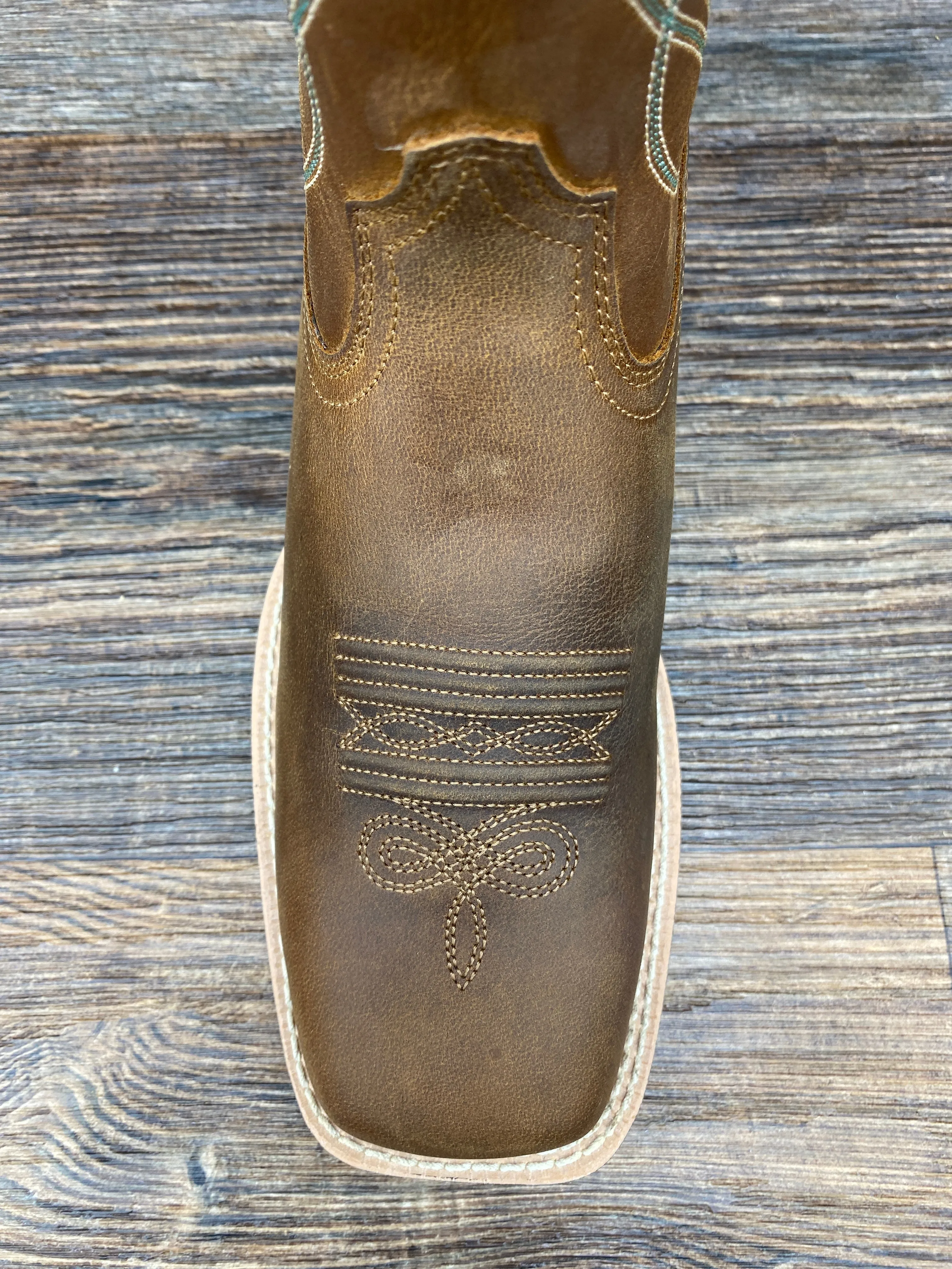 10018528 Women's Round Up Square Toe Western Boot by Ariat