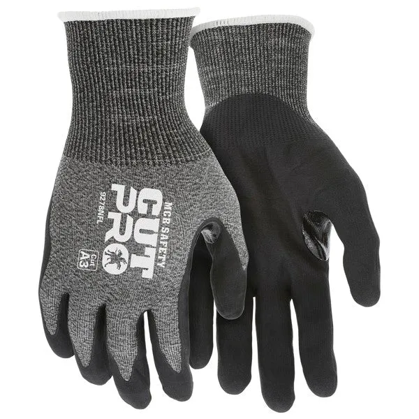 9278NFS MCR Safety CutPro Cut Resistant Gloves, Hypermax, Small, Black