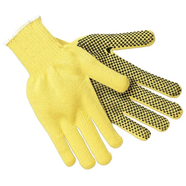 9361S MCR Safety Cut Resistant Gloves, Kevlar, Small, Yellow, 7 ga THK