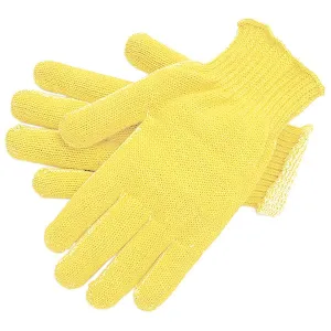 9362M MCR Safety Cut Resistant Gloves, Kevlar, Medium, Yellow, 7 ga THK