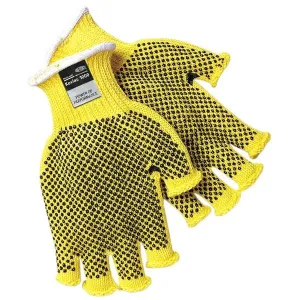 9369S MCR Safety Cut Resistant Gloves, Kevlar, Small, Brown/Yellow, 7 ga THK