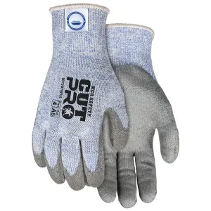 9672DT5PUXXL MCR Safety Cut Resistant Gloves, Dyneema, 2X-Large, Gray, 10 ga THK