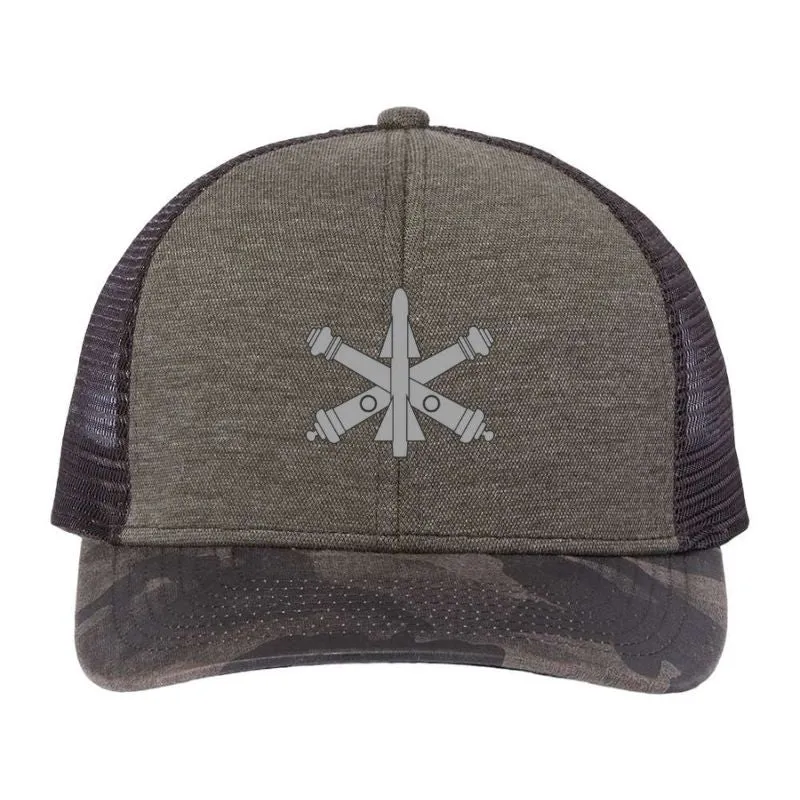Air Defense Artillery DRI-DUCK Trucker Hat