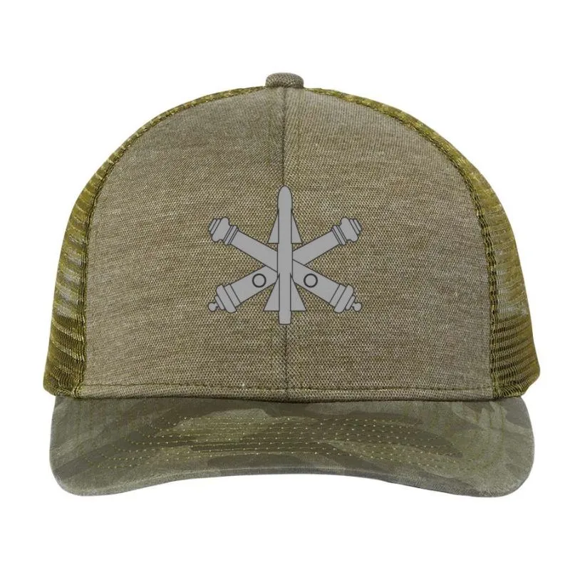 Air Defense Artillery DRI-DUCK Trucker Hat