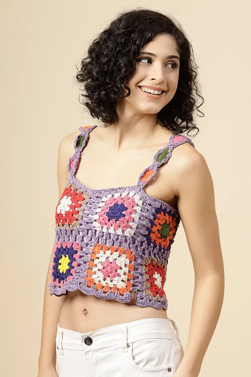 Ajoobaa" Self Design" Cotton Summer Top