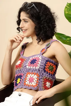 Ajoobaa" Self Design" Cotton Summer Top