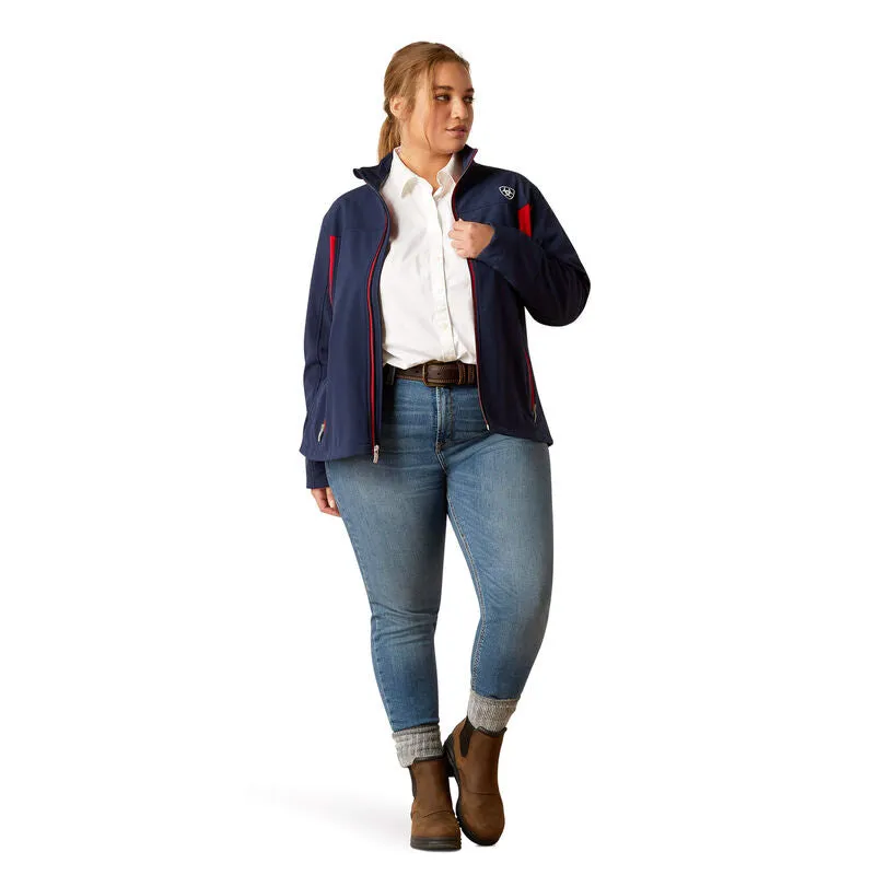 Ariat Team Softshell Jacket Navy