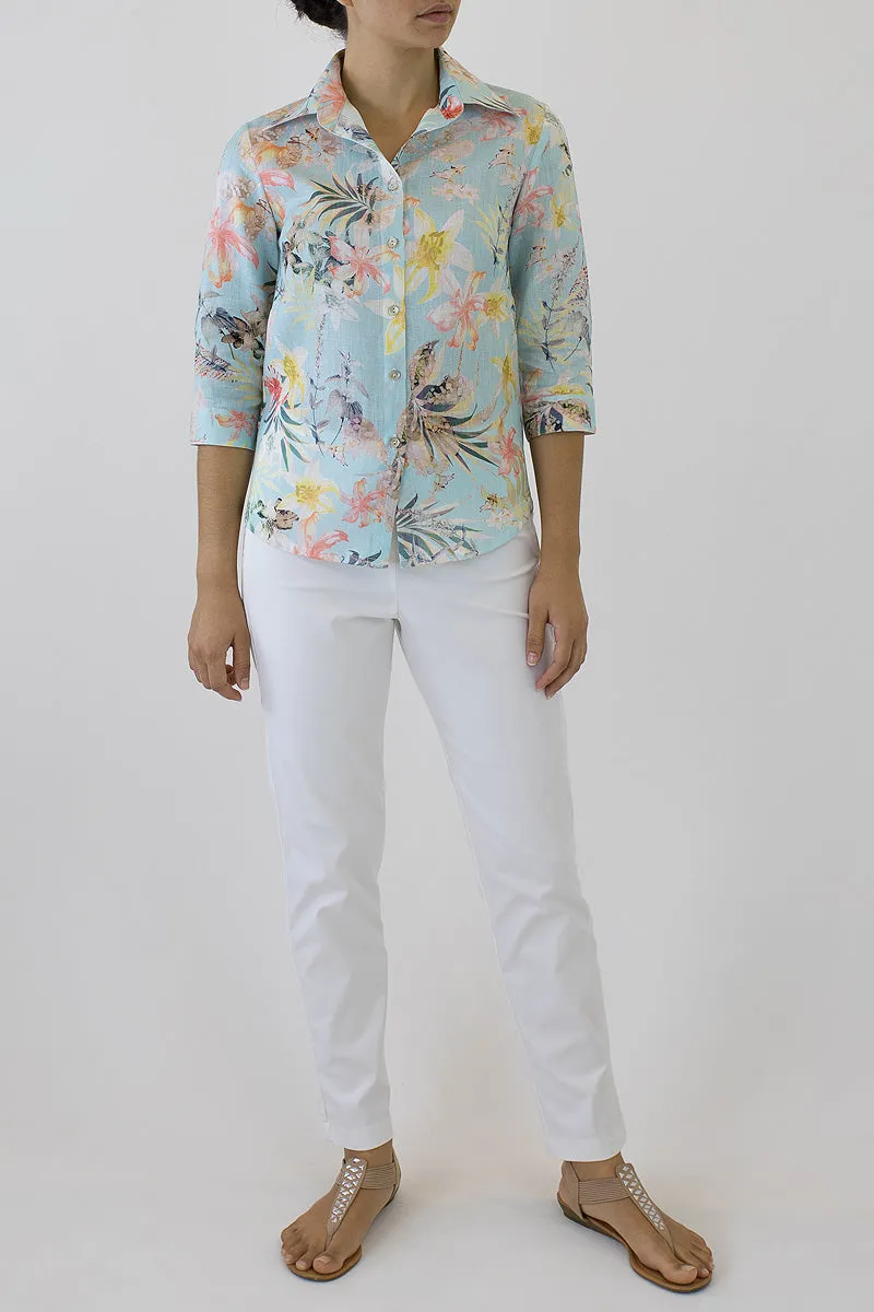Bedarra Slim Line Pants B-03