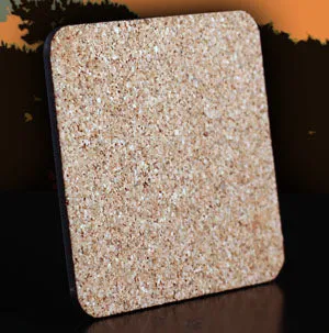 Cork Bottom Coasters - Christmas Theme - 4"