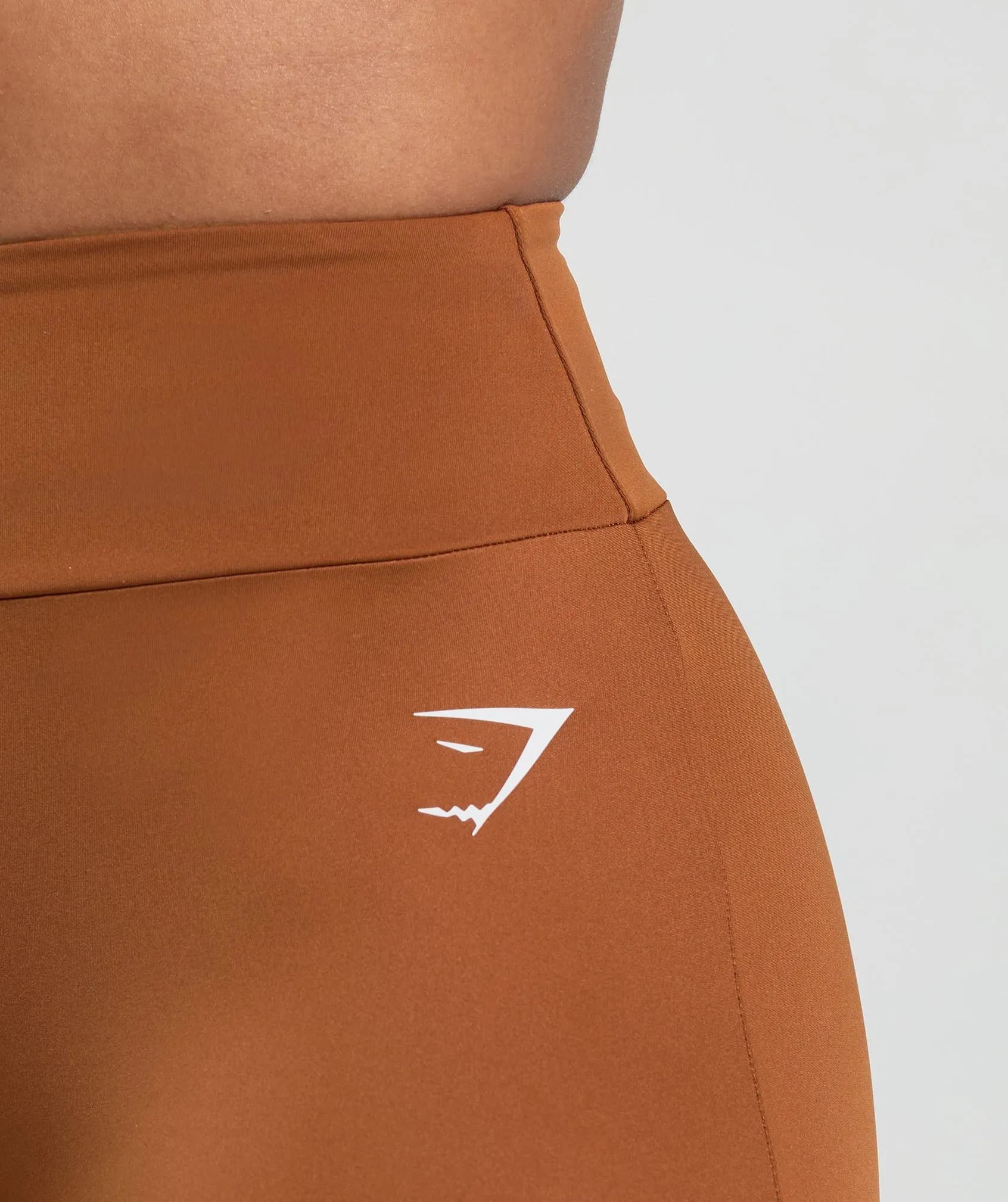 GS Power Short Leggings - Copper Brown