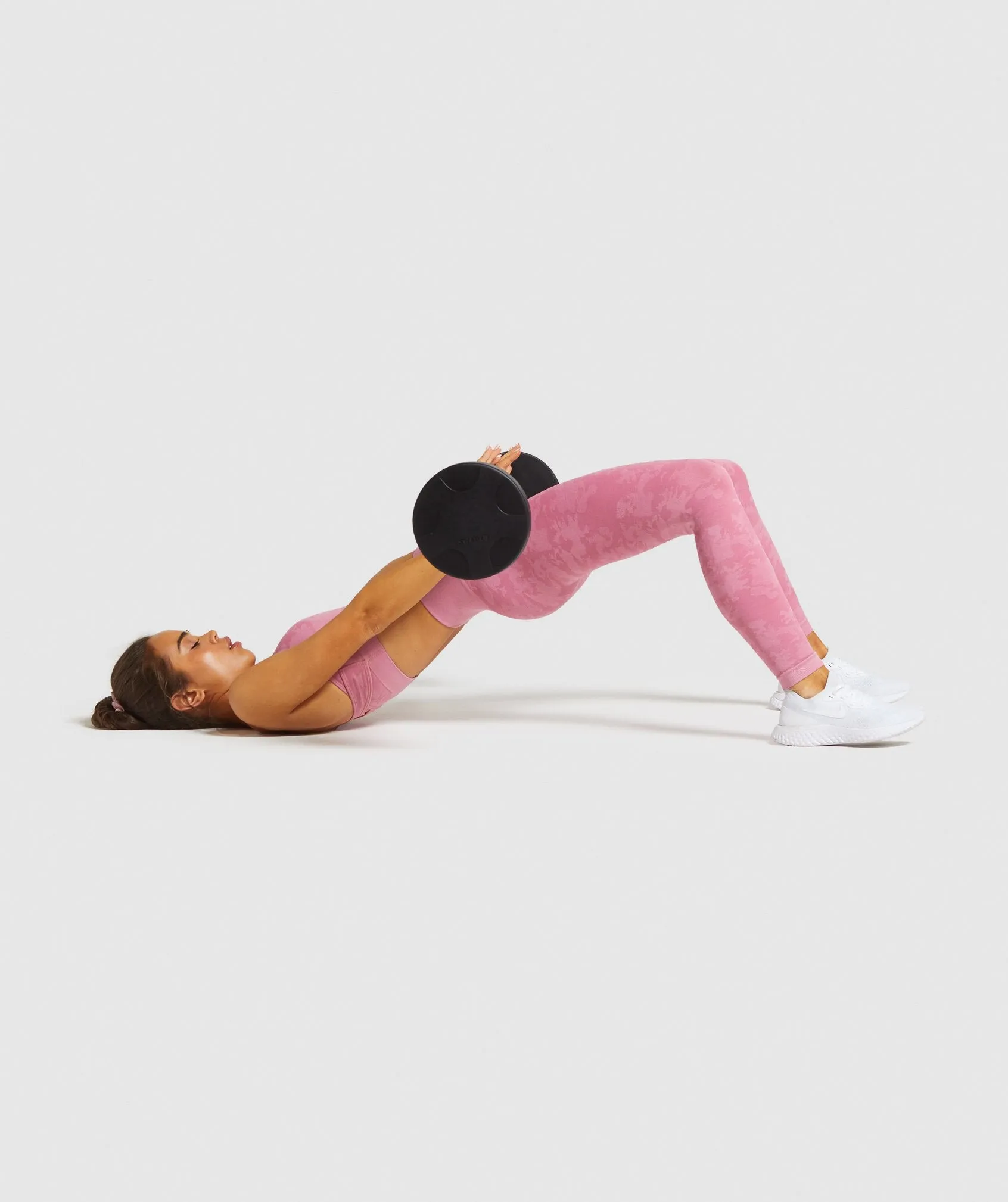 Gymshark Camo Seamless Leggings - Pink