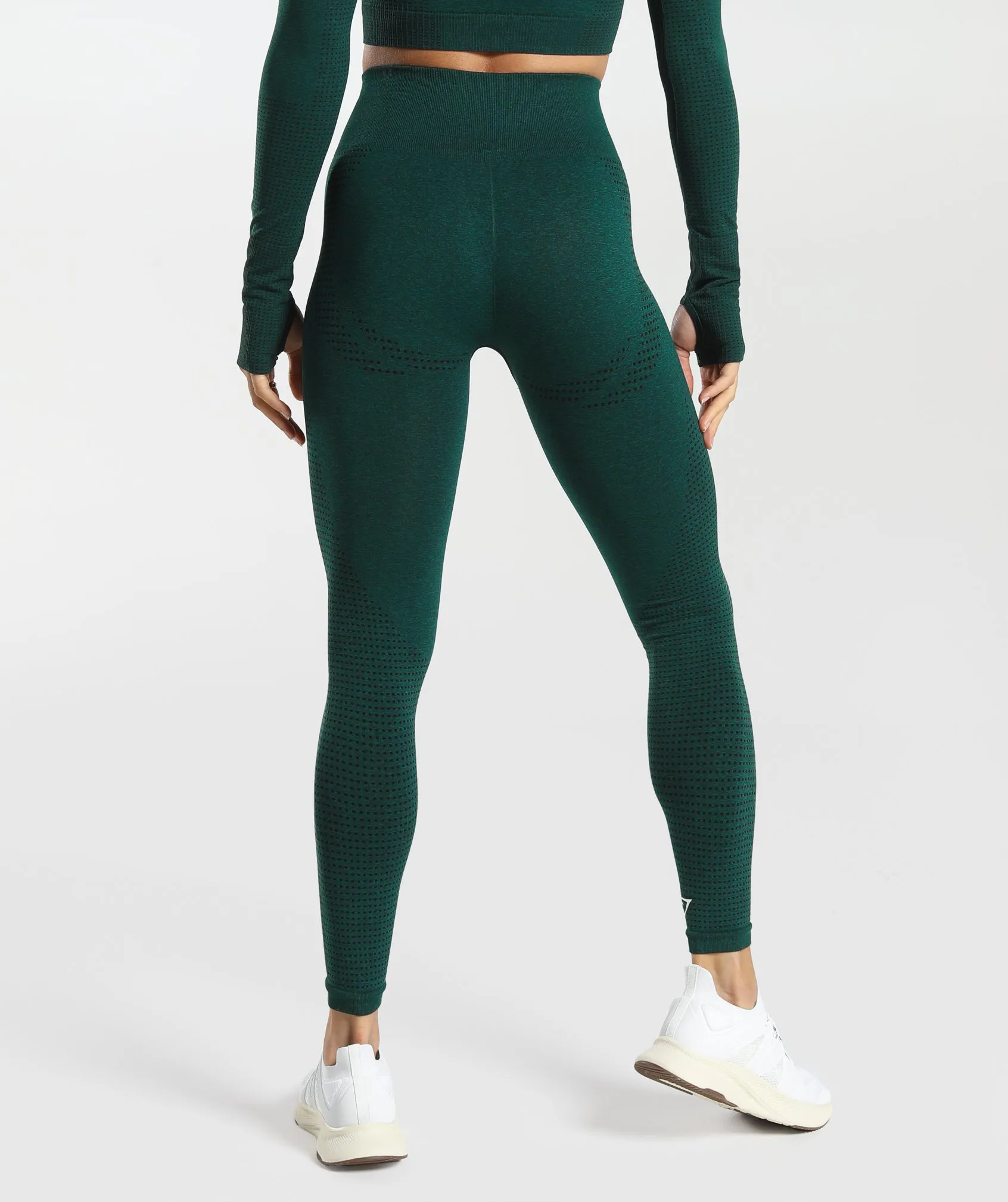 Gymshark Vital Seamless 2.0 Leggings - Deep Teal Marl