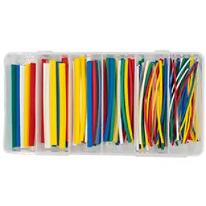 Heat Shrink Tubing Pico 2:1 Multi-Colour Single Wall Shrink Tube Kit