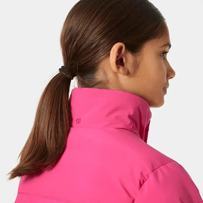 Juniors' Nora Short Puffy Ski Jacket - Dragonfruit