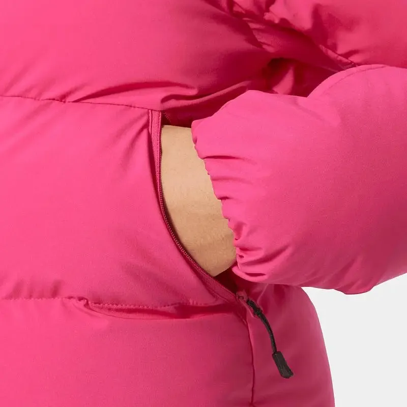 Juniors' Nora Short Puffy Ski Jacket - Dragonfruit