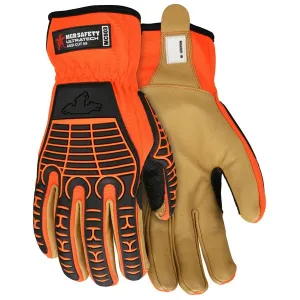 MC503M CutPro UltraTech Mechanics Gloves, Medium, Leather, Orange