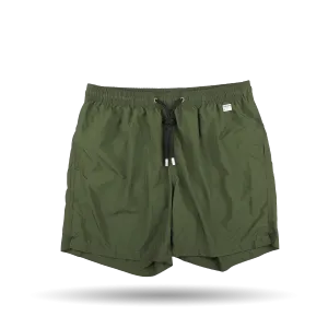 Military Green Pantone 18-0316 Swim Shorts