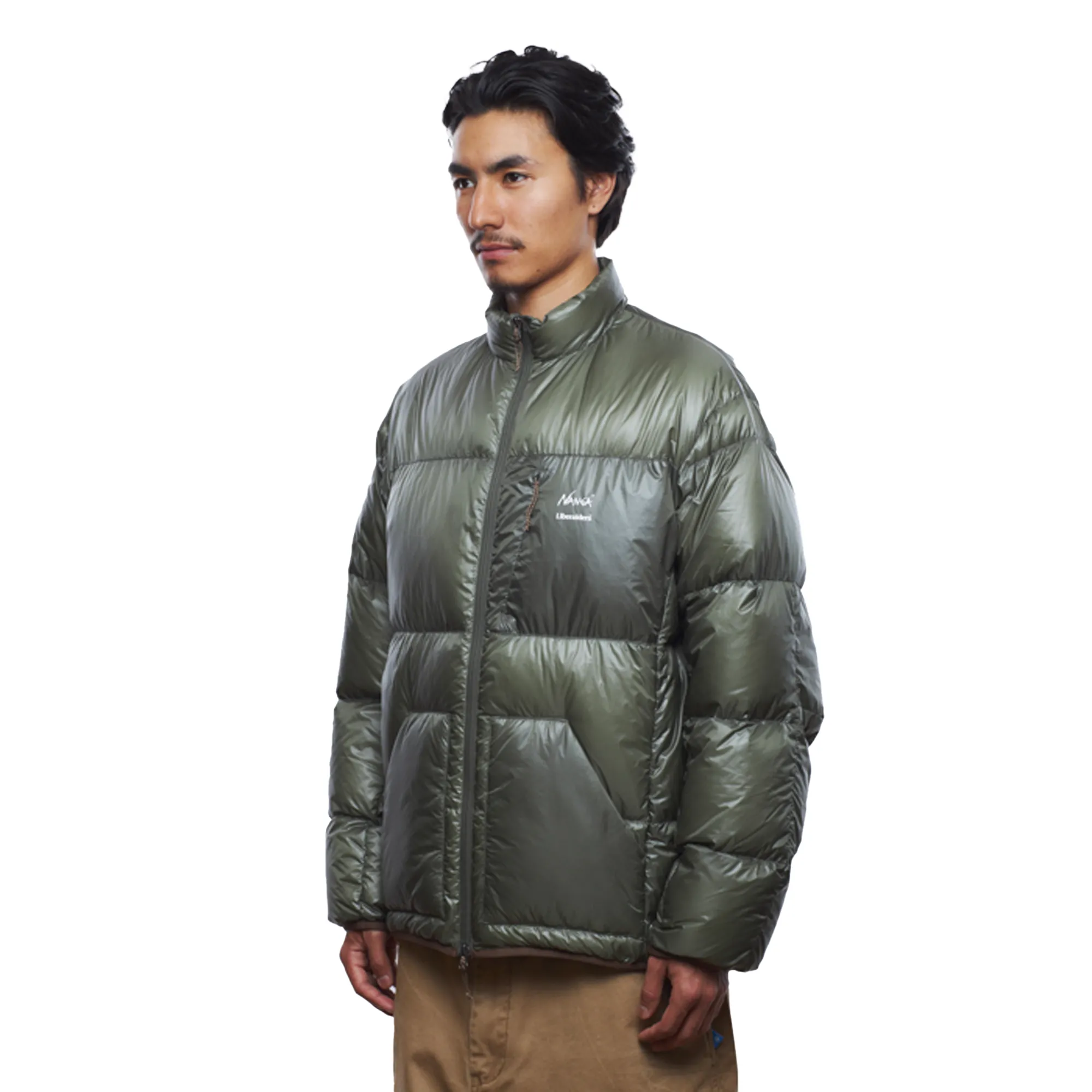 Nanga X Liberaiders Ripstop Nylon Down Jacket Olive
