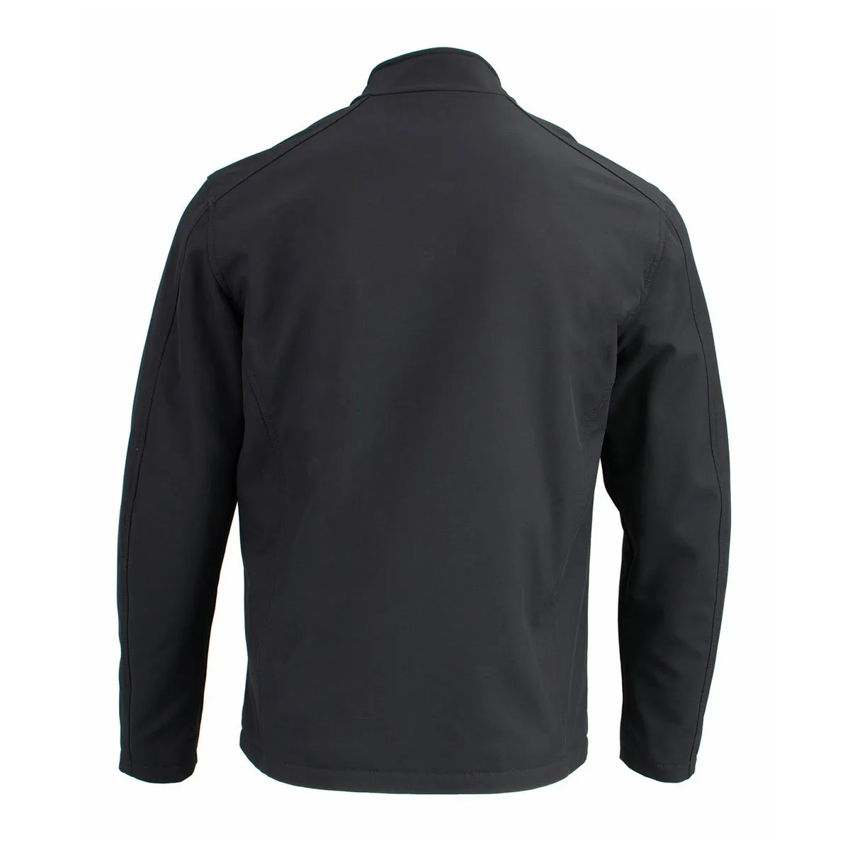 Nexgen Heat MPM1762SET Men’s Soft Shell Heated Jacket - Black Standup