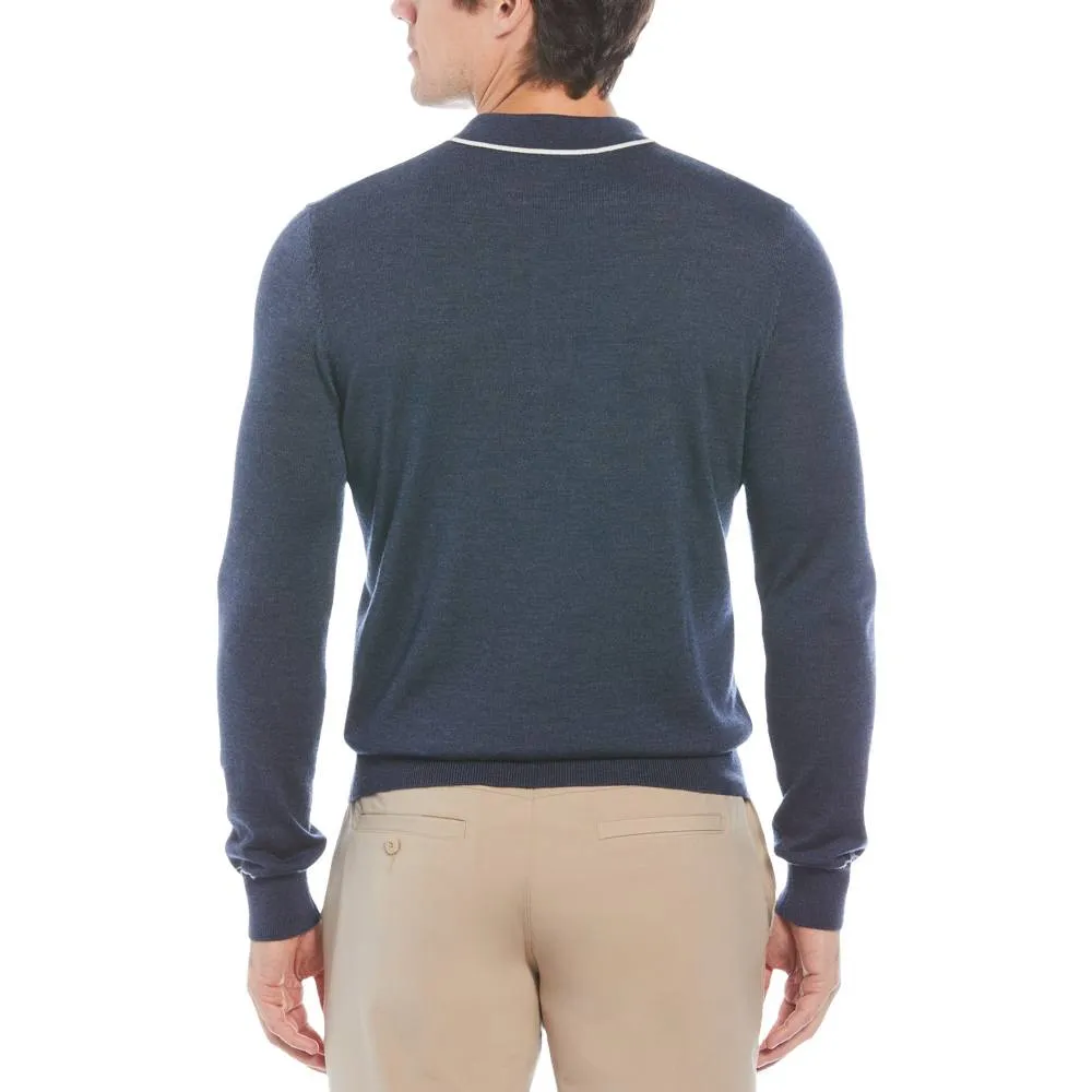 Original Penguin Longsleeve Earl Merino Wool Blend Golf Sweater 2024