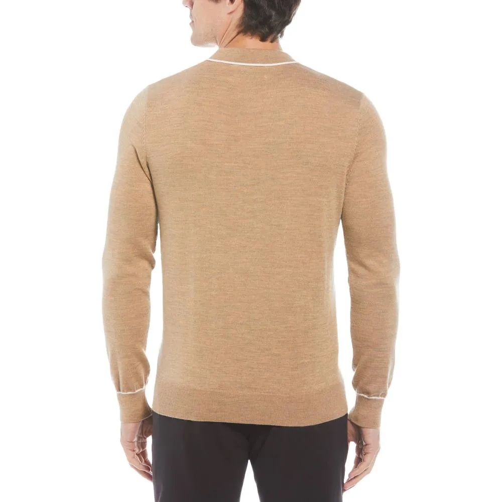 Original Penguin Longsleeve Earl Merino Wool Blend Golf Sweater 2024
