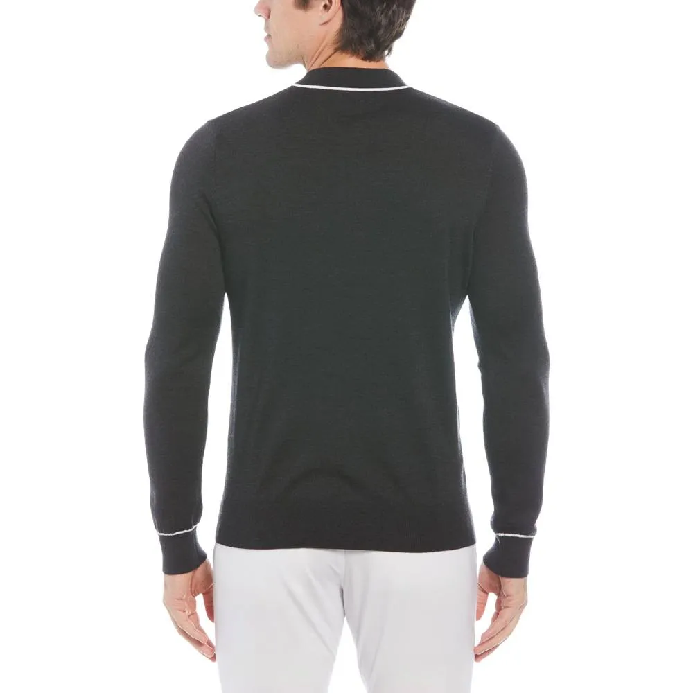 Original Penguin Longsleeve Earl Merino Wool Blend Golf Sweater 2024