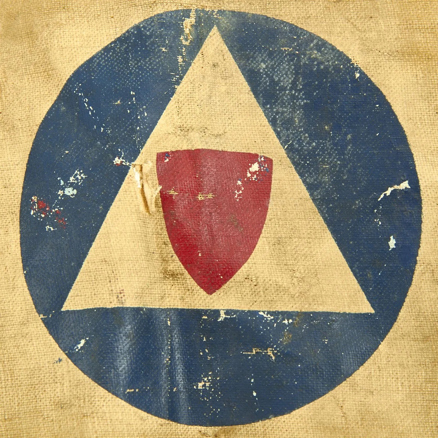 Original U.S. WWII Civil Defense Auxiliary Police Corps Armband