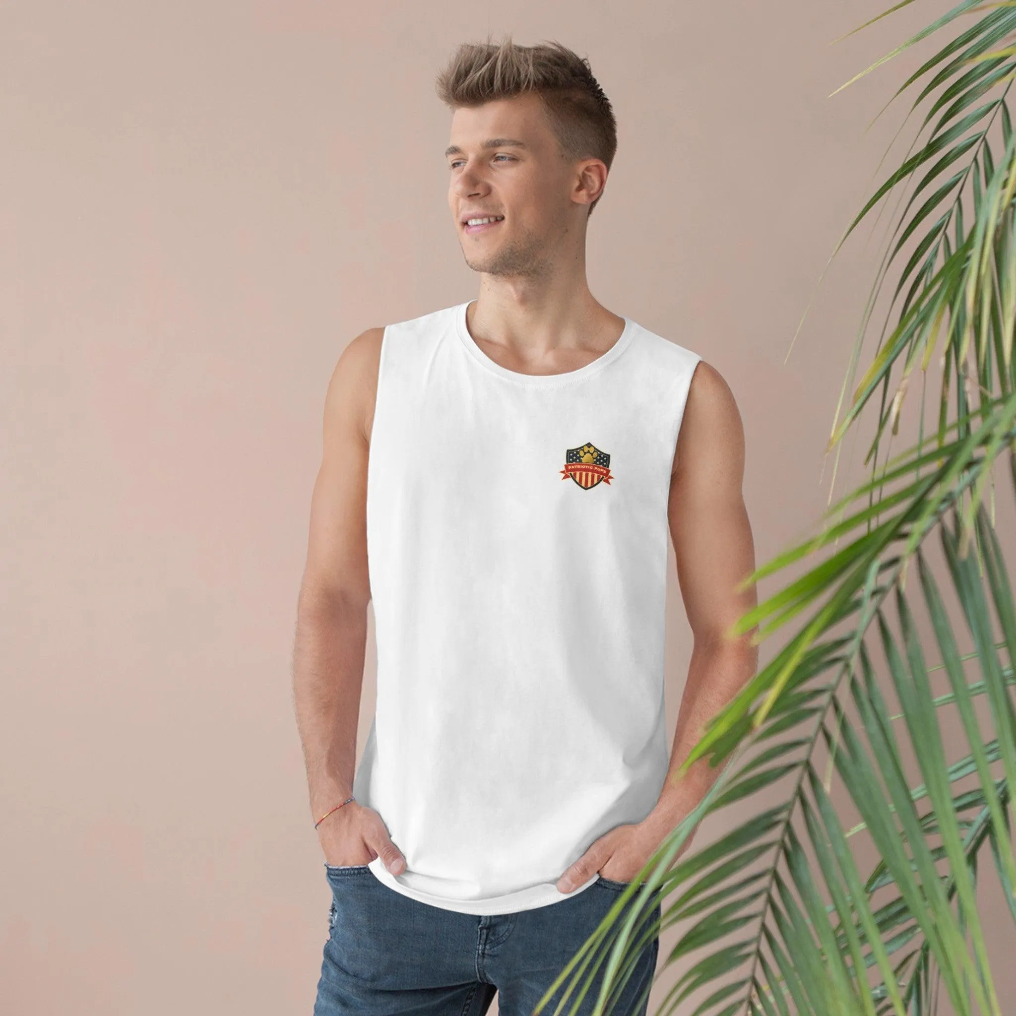 Patriotic Tactical Pups Tank Top 🇺🇸🐾