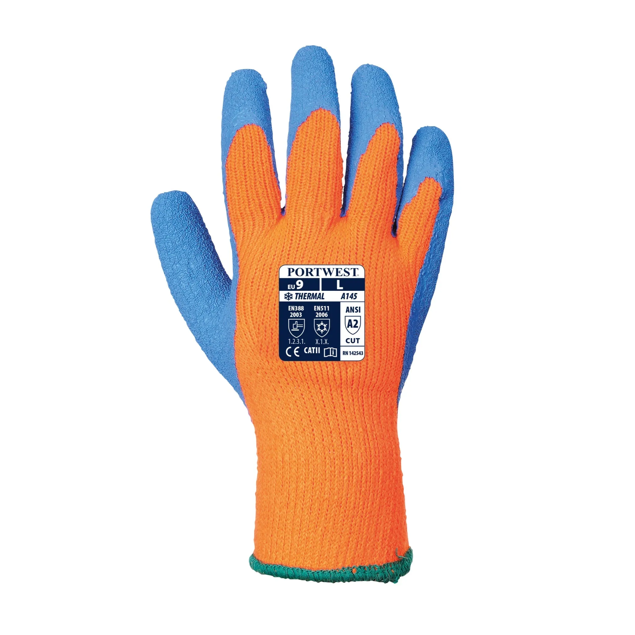 PORTWEST Cold Weather Grip Gloves - ANSI Abrasion Level 2 - A145