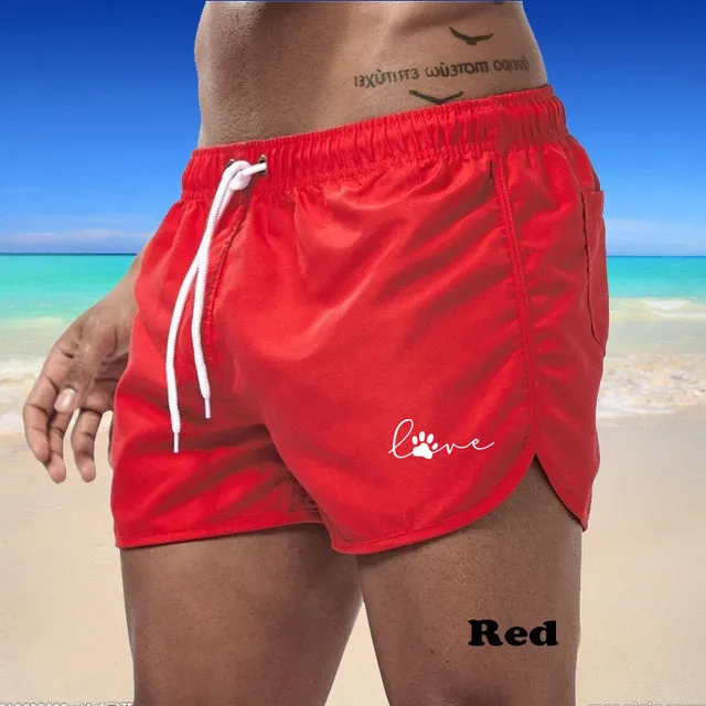 Quick Drying Small Printed Beach Short