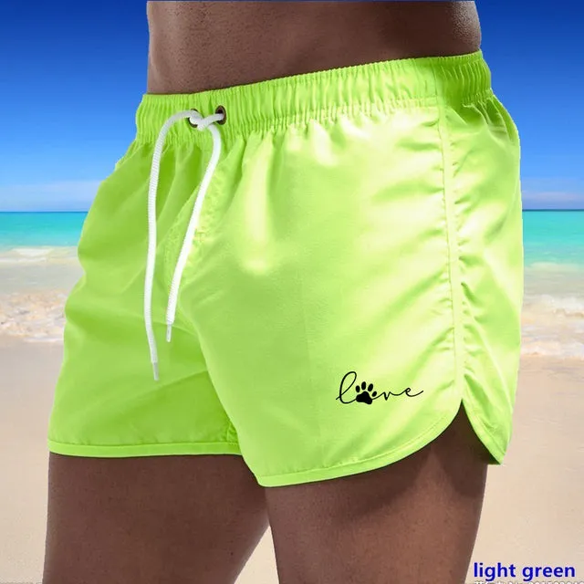 Quick Drying Small Printed Beach Short
