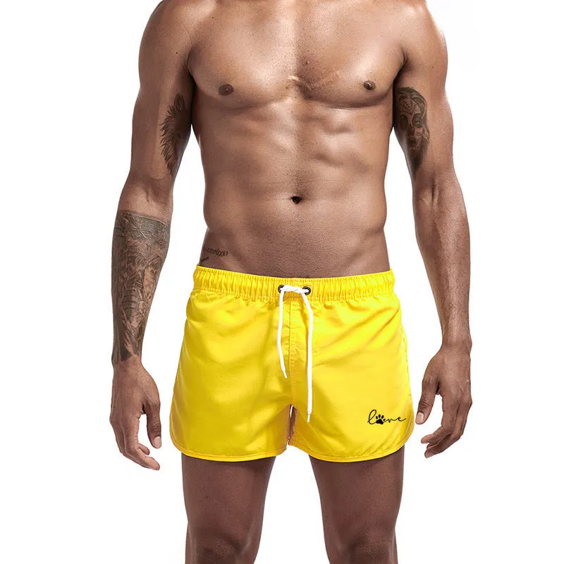 Quick Drying Small Printed Beach Short
