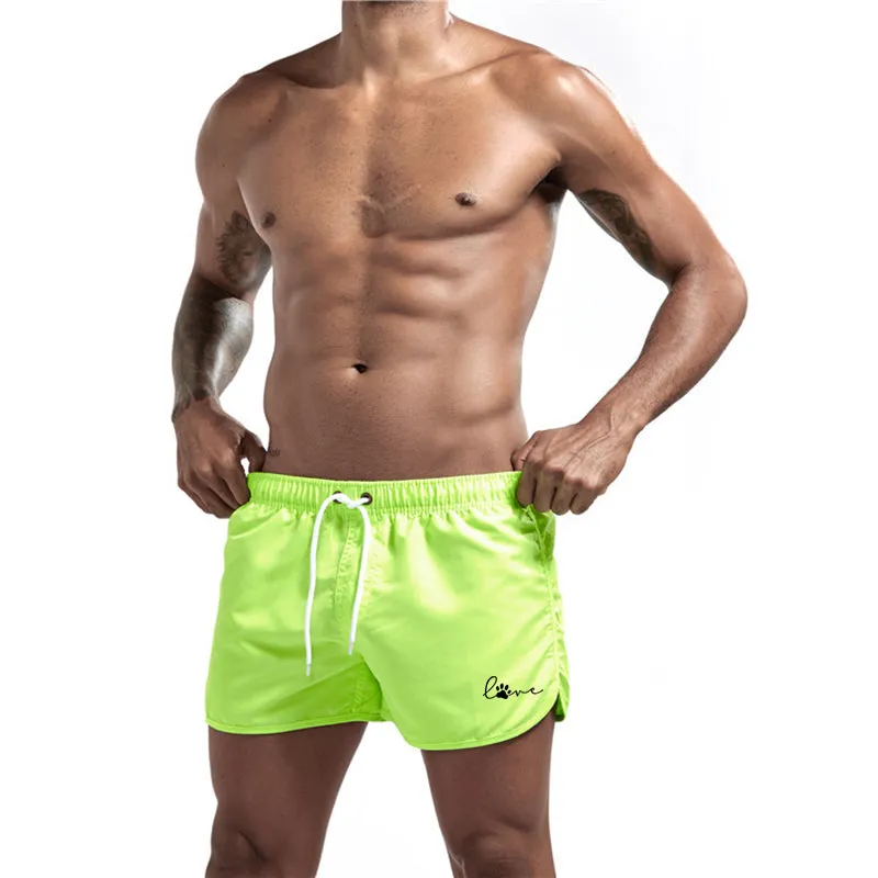Quick Drying Small Printed Beach Short