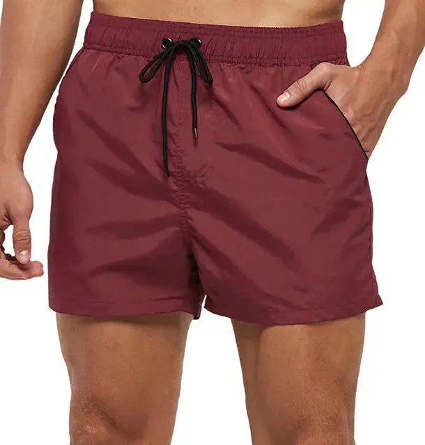 Quick Drying Solid Loose Shorts