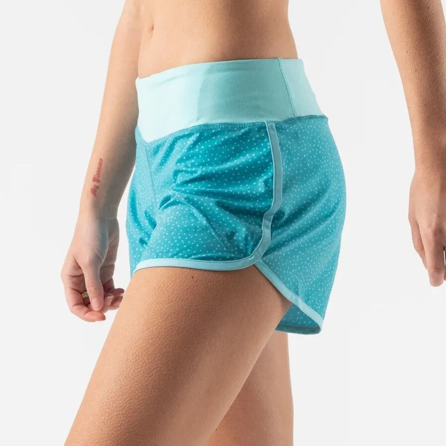 rabbit Hopper 4" Short | Baltic Polkadot | Womens