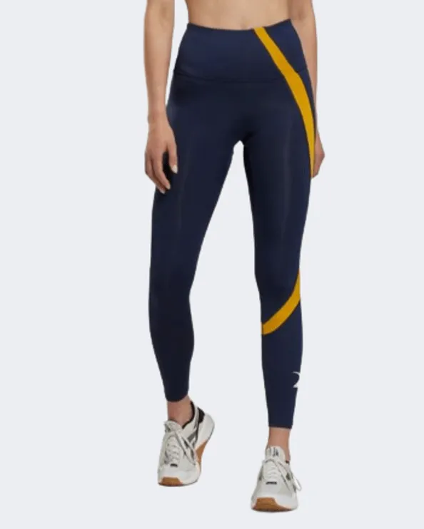 Reebok Workout Ready Vector Women Training Tight Navy Hk4781