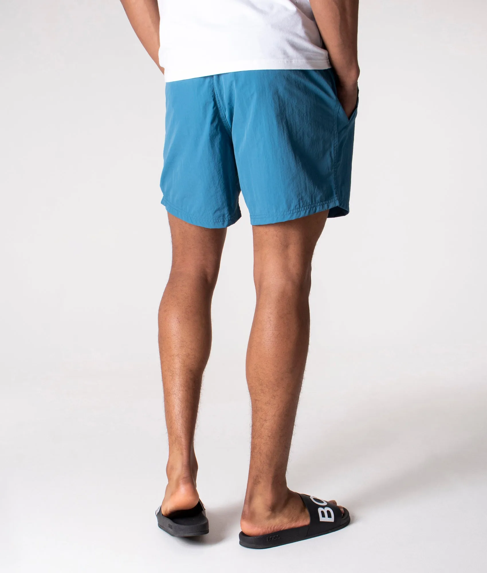 Regular Fit Quick Drying Octopus Swim Shorts