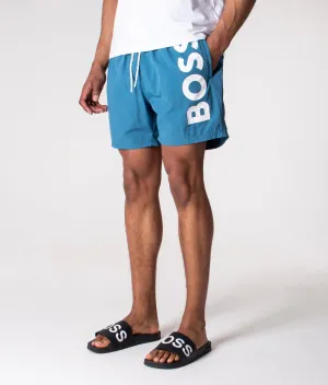 Regular Fit Quick Drying Octopus Swim Shorts