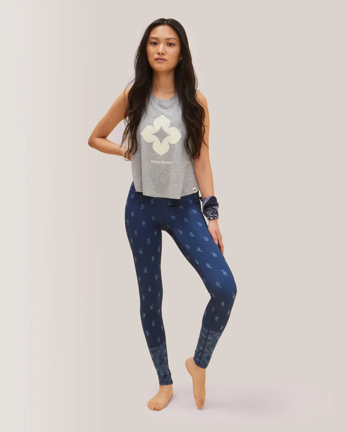 Reversible Ultralight High-Rise Legging - Bandana