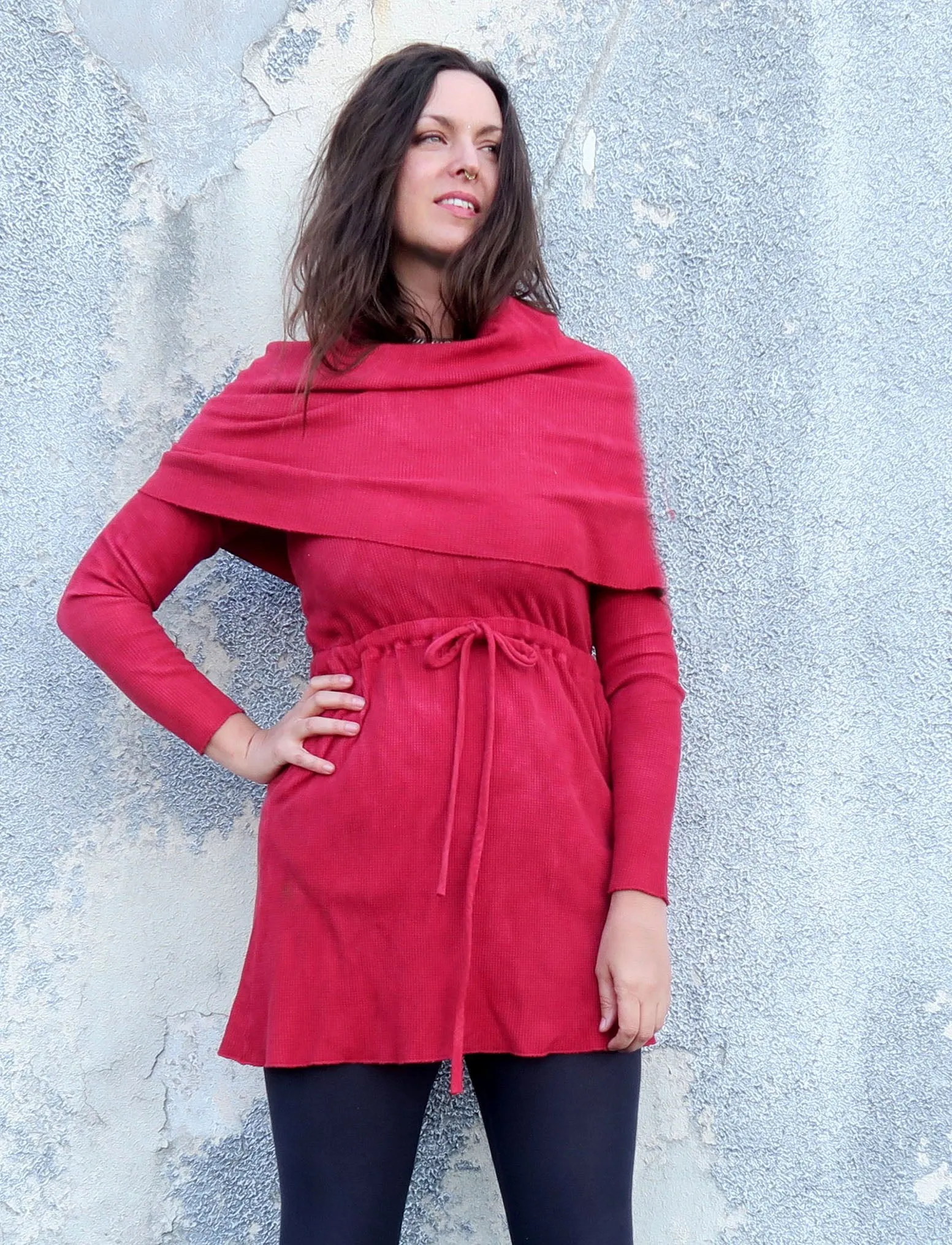 Super Cowl Gaia Tunic