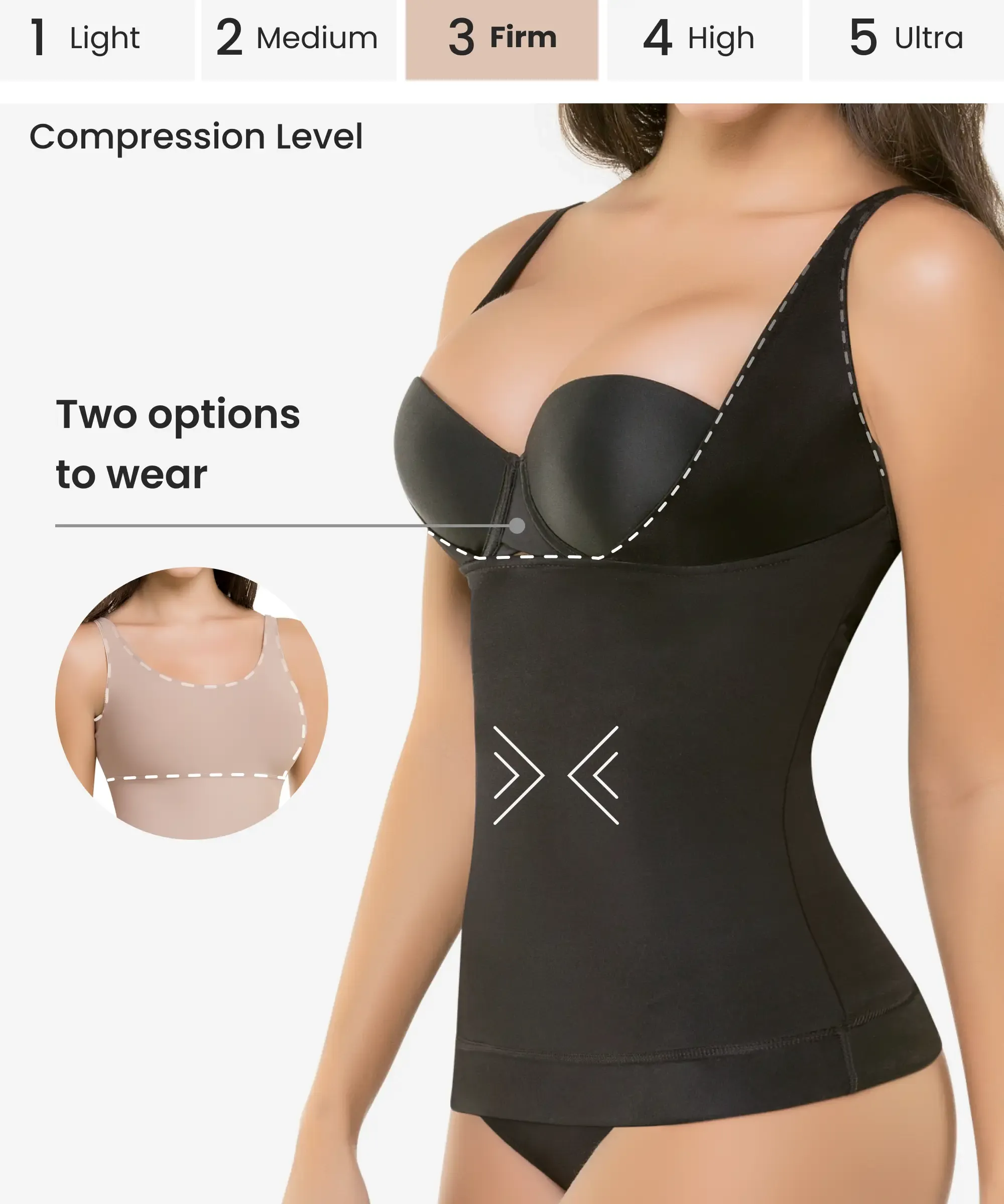 Ultra Flex 2 in 1 extra smooth curve definition slip - Style 601