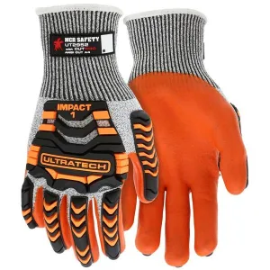 UT2952XL CutPro UltraTech Mechanics Gloves, X-Large, Synthetic/Glass, Orange