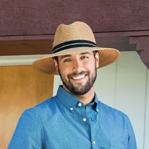 Wallaroo Hats Blake Men's Sun Protective Hat- Natural