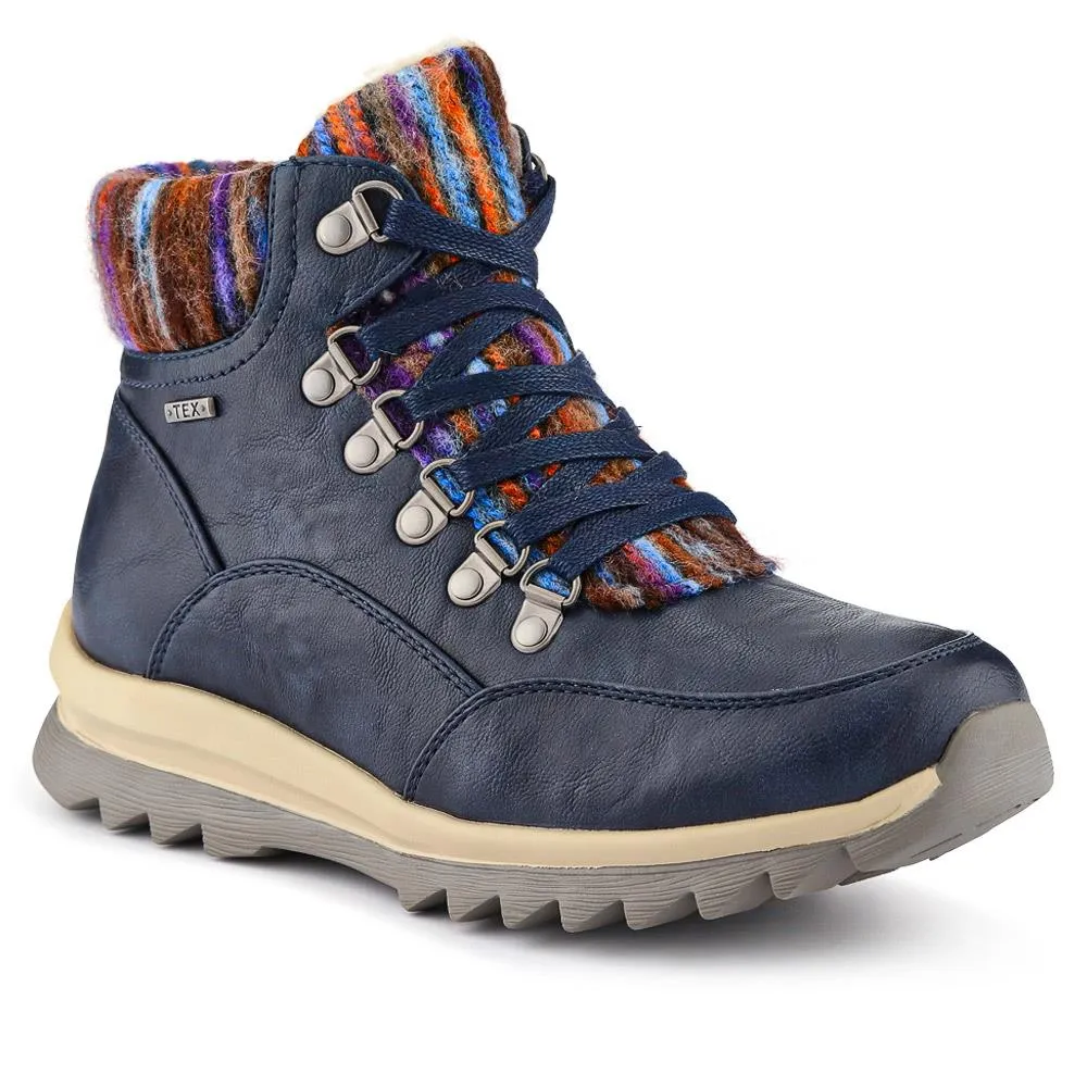 Wide-Fit Warm Ankle Boots - WBINS40213 / 326 404