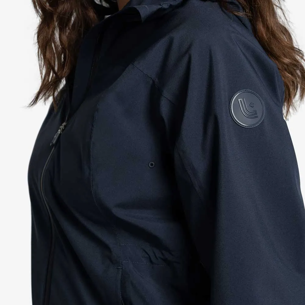 Women's Element Long Rain Jacket - Outerspace